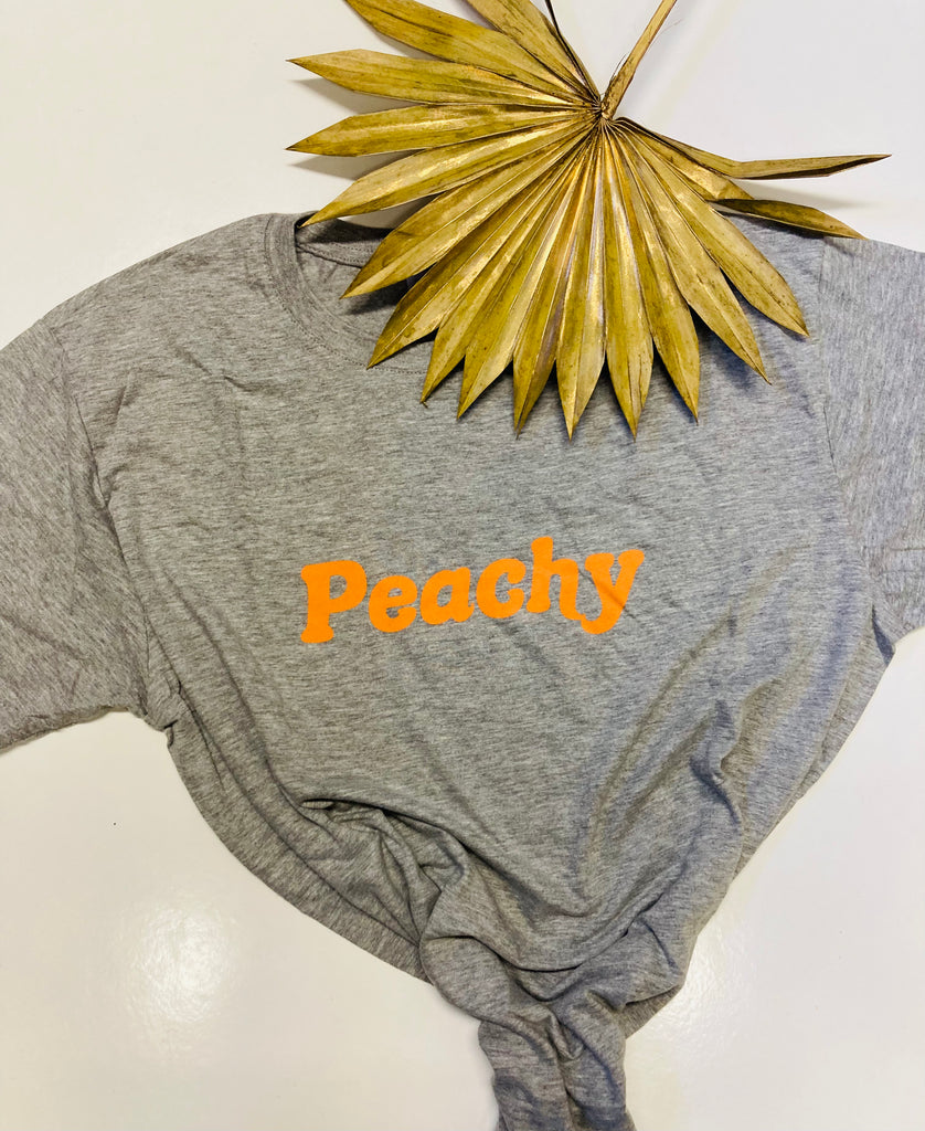 Peachy grey T-shirt Size M