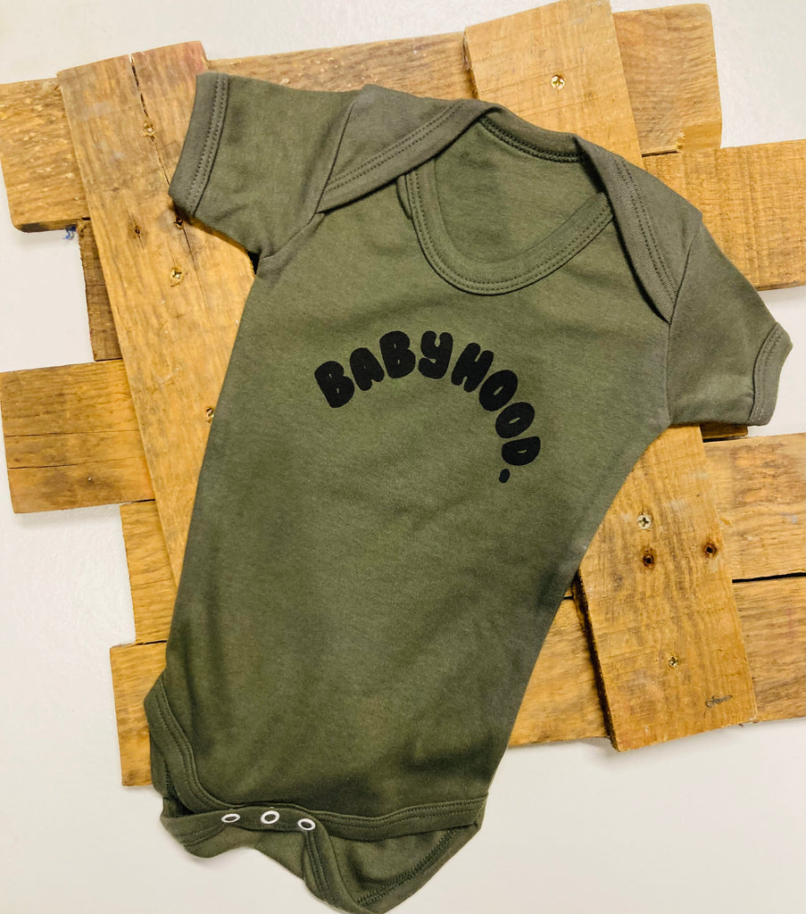 Babyhood Khaki Vest 3-6 months