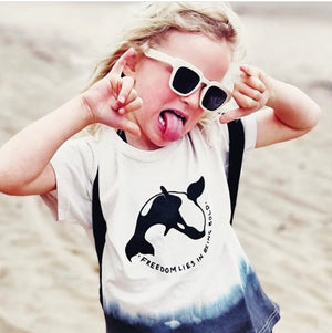 Dip Dye T-shirt Any Ocean Design ~ Children- Adults