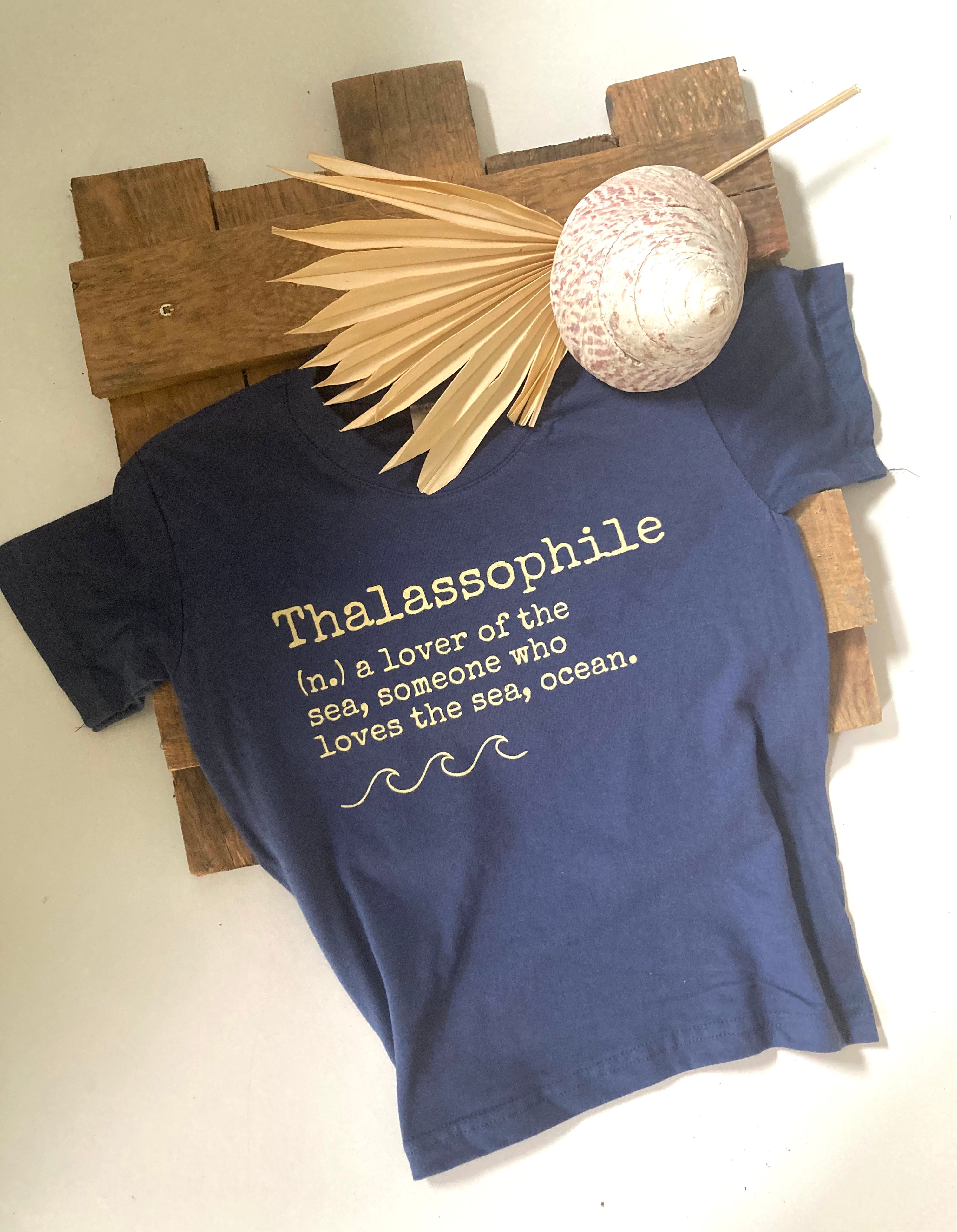 Thalassophile T-shirt ~ Children-Adult