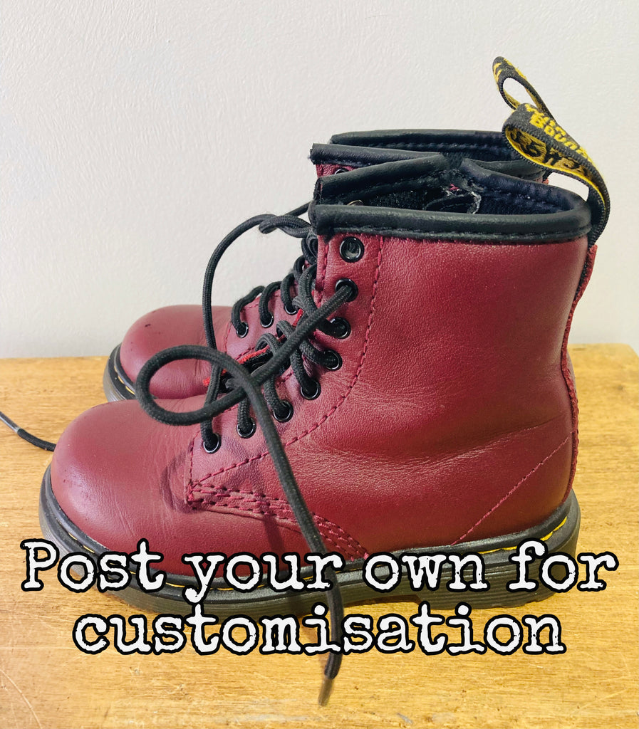 Post your Own Boots for Customisation.