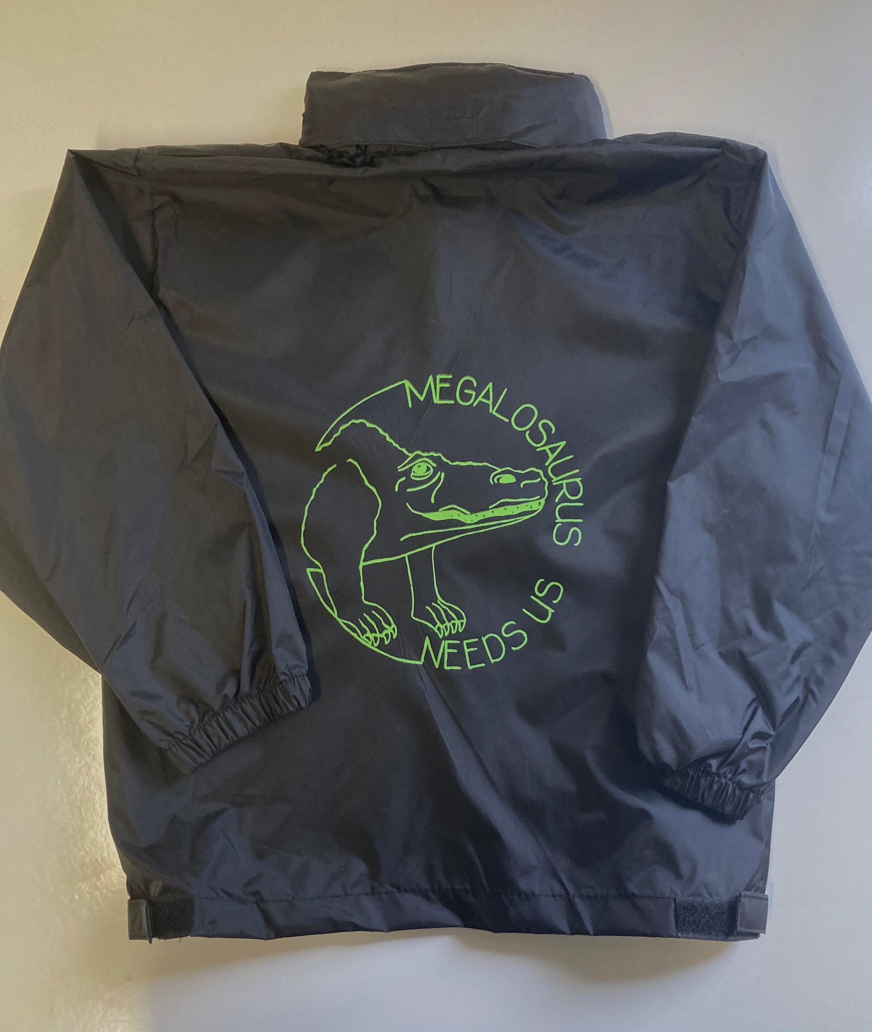 Megalosaurus Needs Us - Showerproof Windbreaker Jacket